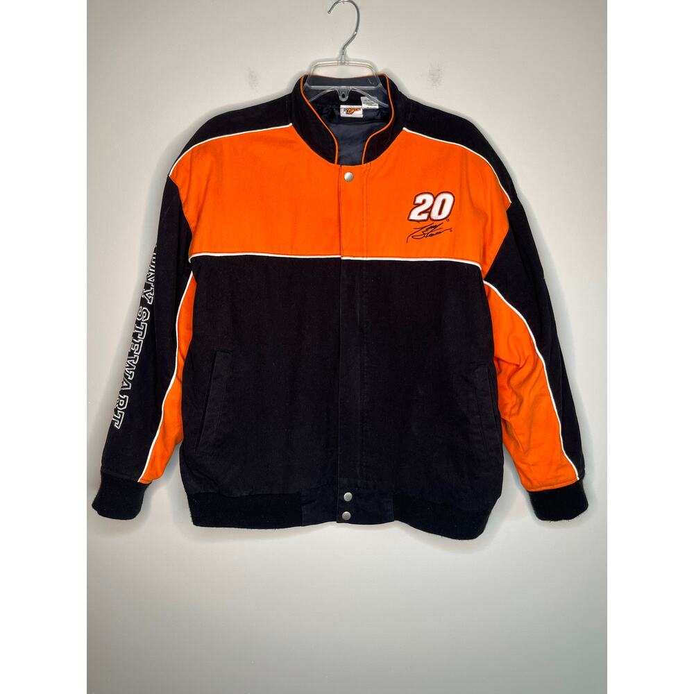 2000s Winners Circle Home Depot Tony Steward 20 NASCAR Racing Bomber Jacket XL